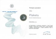 Plaketa policie České republiky